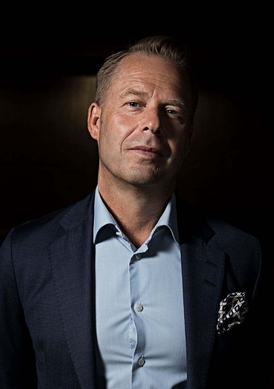 Middle-aged executive gentleman executive portrait